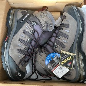 NEW Salomon Quest 4D GTX Hiking Boots- Men Size 13